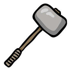Hammer - Hand Drawn Doodle Icon