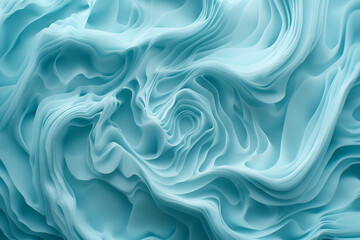 Fototapeta premium Aqua Marine Paper Waves Texture