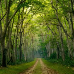 Fototapeta premium Stream in forest