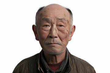 Obraz premium korean man Isolated on white background