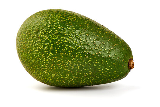 Avocado, isolated on white background