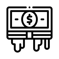 money line icon