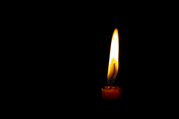 Candlelightin the dark