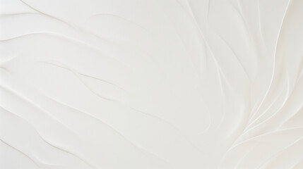 Obraz premium Soft White Fabric Folds, Gentle Textile Waves, Delicate Drapery Background