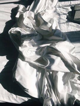 Shadows on a blanket