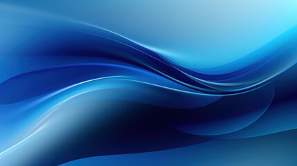  abstract blue wavy background illustration