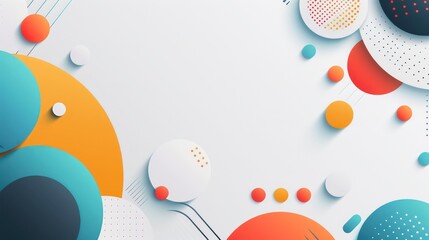 modern abstract geometrical illustration background 