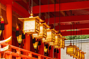 In Kyoto Fushimi-Inari-Taisha meistbesuchten Shinto-Schreine Japans