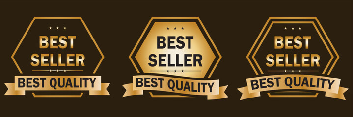 Best seller emblem with laurel wreath. Best seller award badges collection. Set of best seller label. best seller emblem for sale, special offer, promotion, advertising