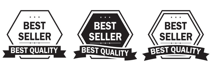 Best seller emblem with laurel wreath. Best seller award badges collection. Set of best seller label. best seller emblem for sale, special offer, promotion, advertising