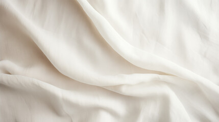 Obraz premium Minimalist Linen: White Background with Subtle Linen Texture, Perfectly Suited for Minimalistic Designs, Embodying Simplicity and Elegance