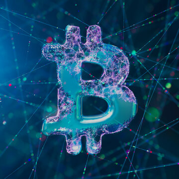 Blockchain encryption for crypto currencies bitcoin financial money records.
