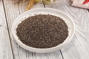 Vegan cuisine - Chia seeds for cooking