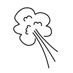 Hand Drawn Doodle Fart 