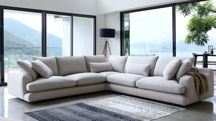 Corner Sofa Modern Design: Photos highlighting the modern design of corner sofas