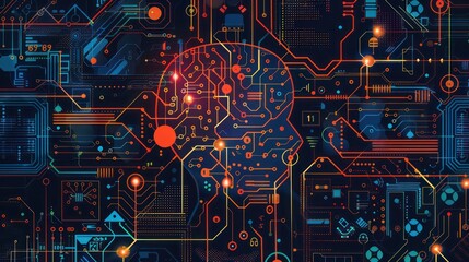 digital mind connectivity wallpaper