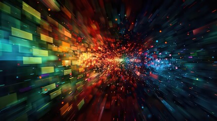 amazing abstract background with bold colors 