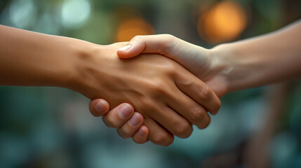 handshake between two professionals