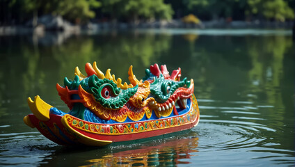Dragon Boat Festival Copyspace Background