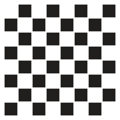 Vector modern chess board background design. Black and white chess board background design in flat style