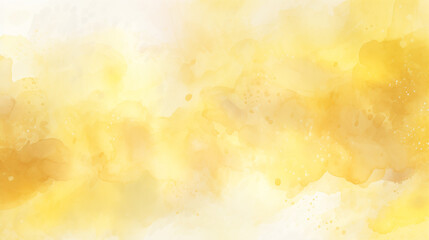 Golden Serenity: An Abstract Blend of Soft, Cloud-Like Shapes and Textures in Various Shades of Yellow, Evoking a Warm and Gentle Atmosphere, Ideal for Relaxing Backgrounds or Wall Art