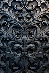 Shadowed silhouettes enigmatic stencil