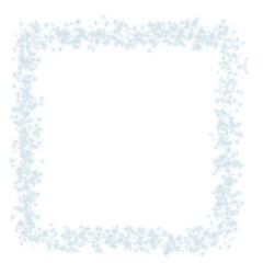 Fototapeta premium Rectangular frame of glowing white lights. Square photo frame bright glows