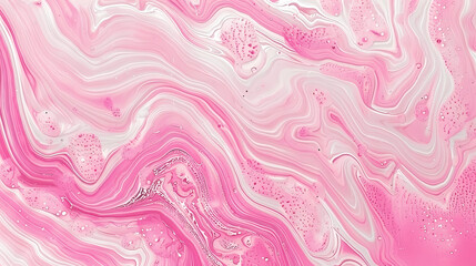 Swirling Pink Marbled Pattern