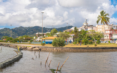 Ville du Robert en Martinique, Antilles Françaises.