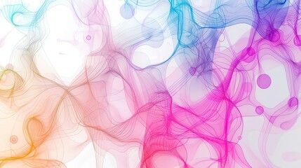 abstract organic tridimensional structures wallpaper with nice colors and depth
