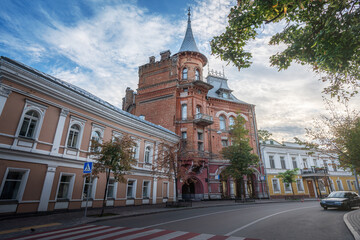 Fototapeta na wymiar The House of Baron Steingel - Kiev, Ukraine