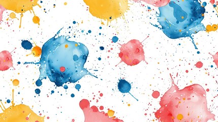 multicolor paint splash texture background