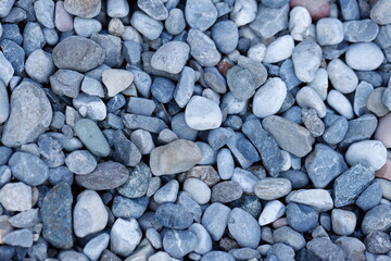 stones in the quay as background