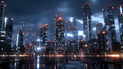 Fototapeta premium IoT network technology for digital software development and big data analytics . Concept IoT, Network Technology, Digital Software Development, Big Data Analytics