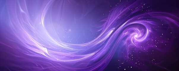 abstract purple background with a bright purple swirl