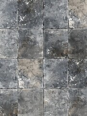 grey floor tiles background