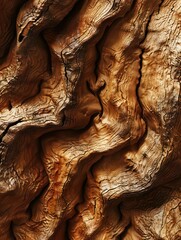 cedar tree trunk texture background, old and wrinkled with amazing details