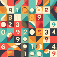 Assorted Board Game Pieces Pattern

