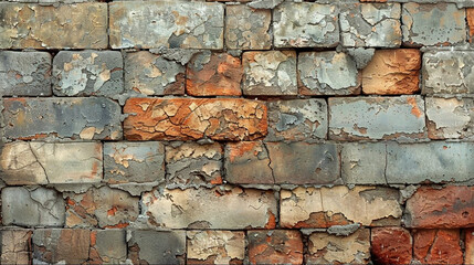 Textured brick wall graphic resource
