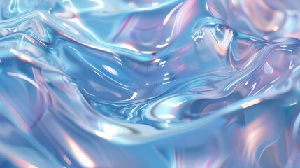 minimal holographic background with amazing glassy reflection and transparency