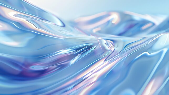 minimal holographic background with amazing glassy reflection and transparency