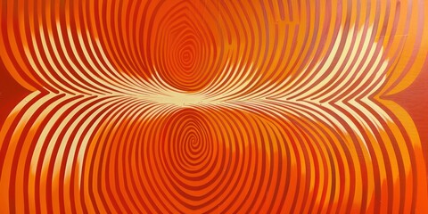 beautiful orange optic background illustration