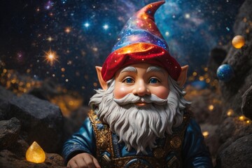 santa claus in the night