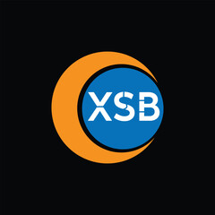 XSB Letter Initial Logo Design Template Vector Illustration