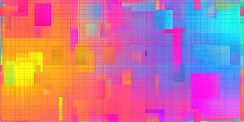 minimal generative art background with light holographic gradient colors