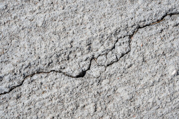 Textures with cracks on the cement floor