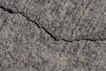 Textures with cracks on the cement floor
