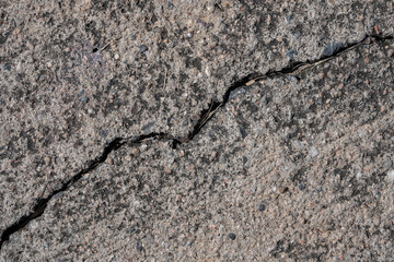 Textures with cracks on the cement floor