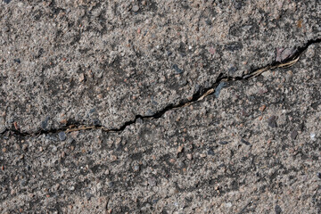 Textures with cracks on the cement floor