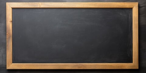 Mockup of Blank School Chalkboard, Full of Potential